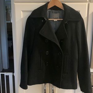 J Crew 100 % wool peacoat
